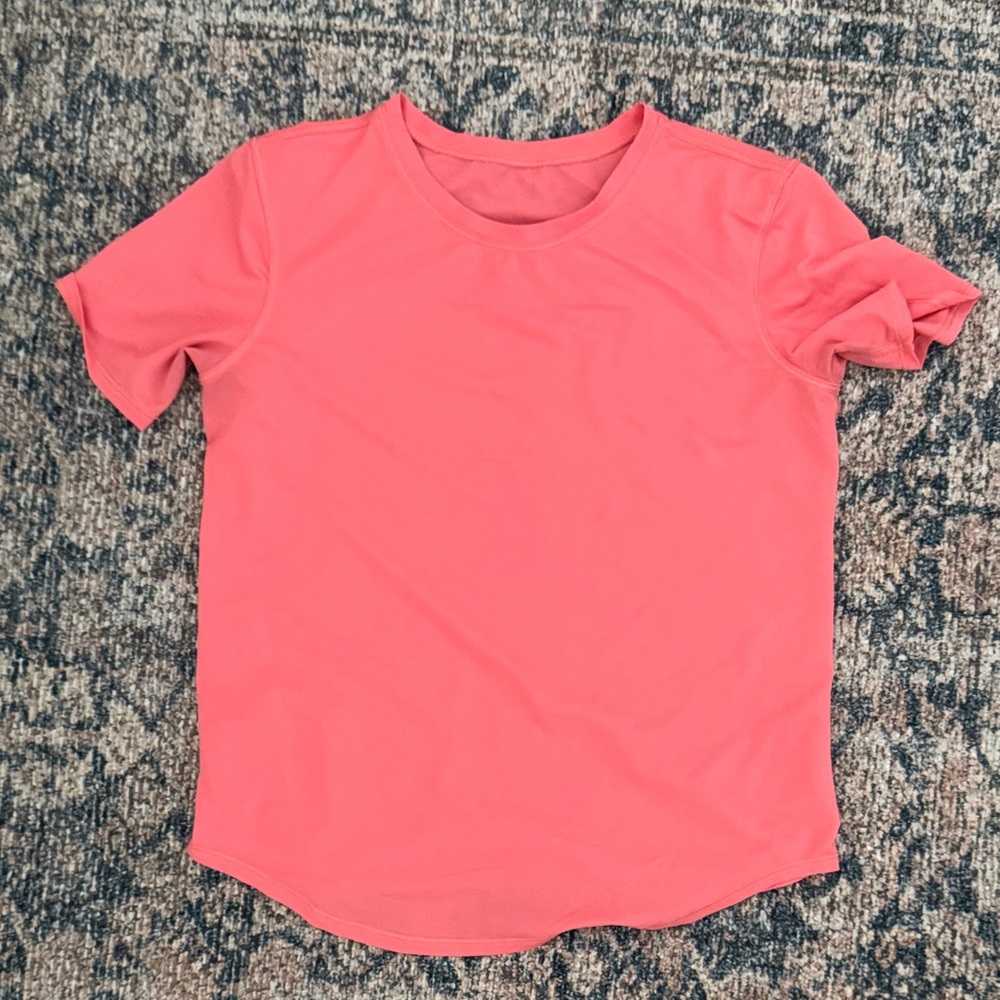 Lululemon Coral Short Sleeve T-Shirt